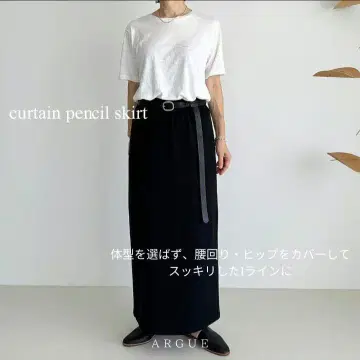 argue/THE CURTAN PENCIL SKIRT 사이즈 1