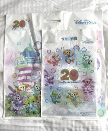 20주년 컬러풀 해피니스 쇼핑백 샵 봉투 대 5장 소 5장 총 10장