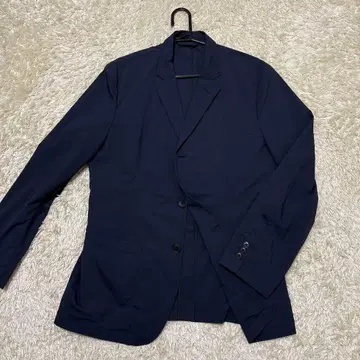 무인양품 블랙 M 나일론 테일러드 자켓