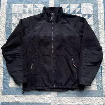 90s Cabelas 카벨라스 플리스 자켓 블랙 밀리터리