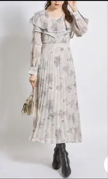 새상품급. TOCCO closet luxe 빅 컬러 뉴앙스 원피스 M