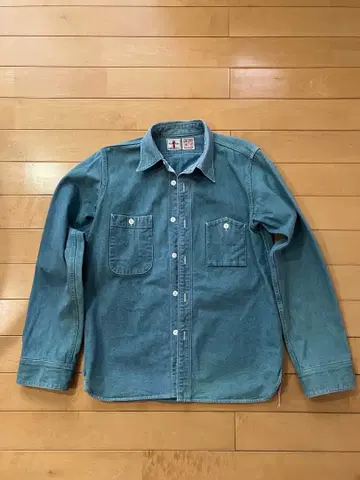 사무라이 진 샴브레이 워크 셔츠