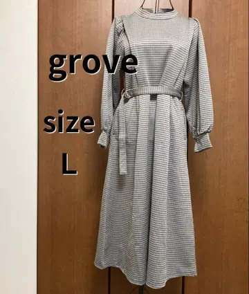 grove 하운드투스 원피스 긴팔