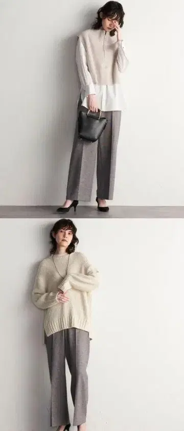 새상품급 la.f - 라에프 스테디셀러 와이드 팬츠 M~L 상당