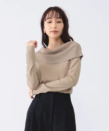 [ 완판템 ] Demi-Luxe BEAMS 오프숄더 니트