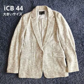 iCB 아이시비 캐주얼 테일러드 자켓 44 그레이 빅 사이즈