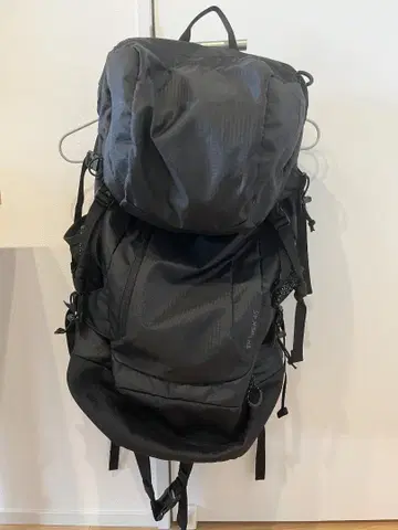 티고라 트레킹 백팩 TR TREK 45 블랙 레인 커버 포함
