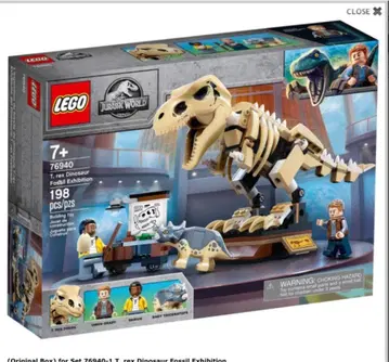새상품 LEGO 레고 76940 T-렉스 대화석 쥬라기 공원