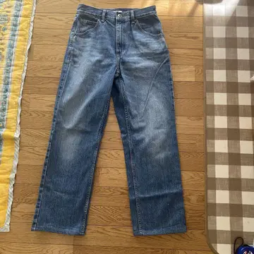 유니클로 데님 25 인디고 스트레이트 데님 와이드 데님 UNIQLO