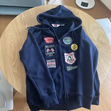 가격 인하 중 벤데이비스 와펜 포함 풀 집업 후드티 L 사이즈