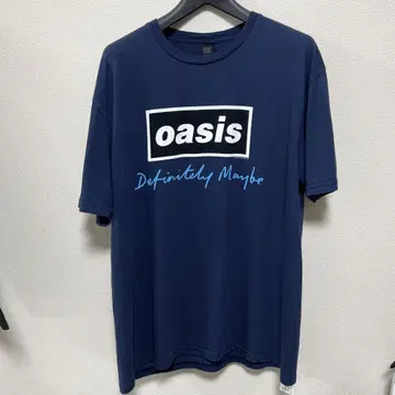 oasis definitely maybe 티셔츠 navy
