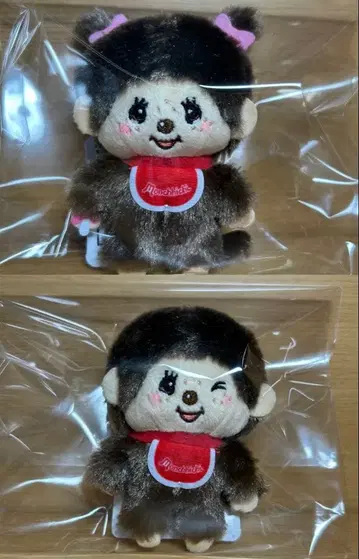 몽치치 컬러풀 마스코트 3 트윈 테일 브라운 2종