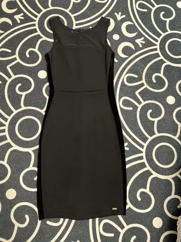 Armani Exchange 슬리브리스 원피스 XS 블랙