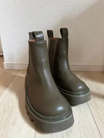 미라 오웬 부츠 올리브 24cm 미라 오웬