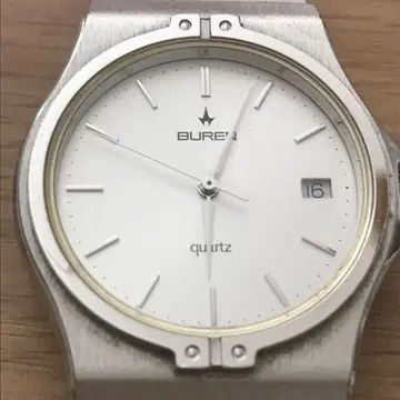 BUREN 쿼츠 손목시계 실버