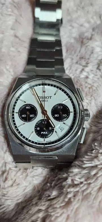 TISSOT PRX 크로노그래프 손목시계