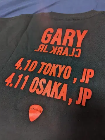 GARY CLARK JR. LIVE IN JAPAN 2025 티셔츠 L