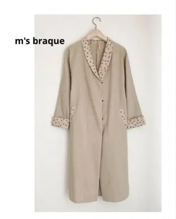 m's braque 엠즈 블랙 코트 두지엠 클라세 라빠르망