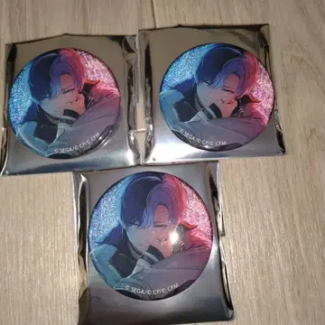 프로세카 그리 캔뱃지 글리터 캔뱃지 44A 아오야기 토우야 3개 세트