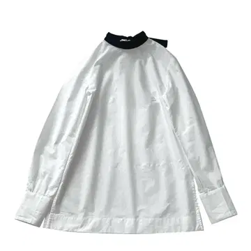 르 시엘 블루 리본 블라우스 38