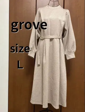 grove 하운드투스 원피스 긴팔 L 사이즈