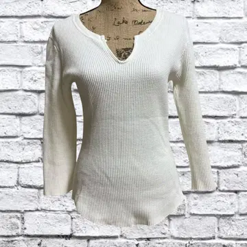 A75 아르쥬빌리 [ F ] 상의 와플 원단 일본제 화이트 면 100%