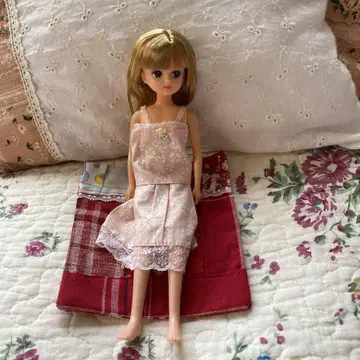 리카짱 인형 본체 핑크 드레스