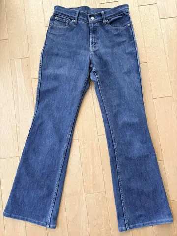 비쓰리 데님 부츠컷 플레어 34 L 슬림 레그