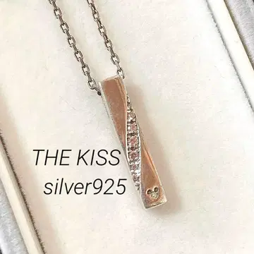 한정품 THE KISS silver925 Disney 미키 목걸이