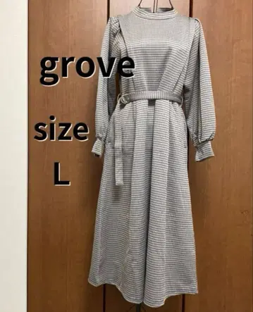 grove 하운드투스 원피스 긴팔 L 사이즈