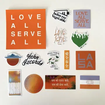 후지이 카제 LASA 스티커 세트