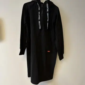 MILKFED. 후드 부착 블랙 원피스 M