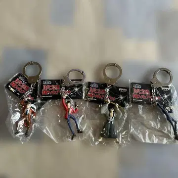 루팡 3세 키링 4개 세트