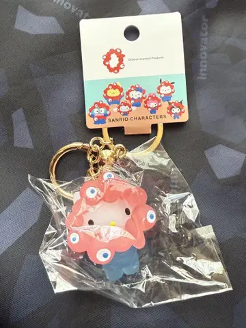 오사카 만박 미야쿠미야쿠 산리오 코스프레 키링 클리어 키티