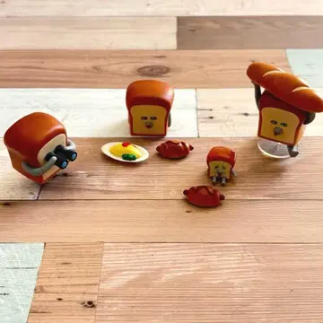 빵도둑 가챠가챠 피규어