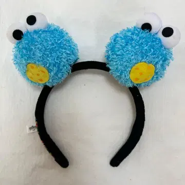 쿠키 몬스터 머리띠 파랑