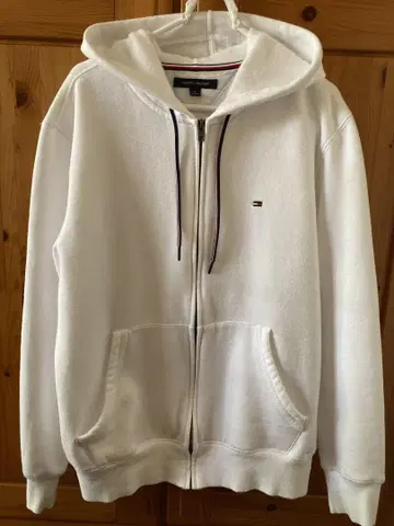 TOMMY HILFIGER 화이트 후드티 L~XL