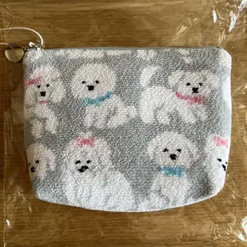 복슬복슬 강아지 파우치