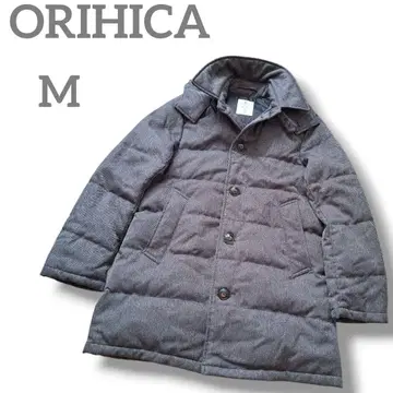T ORIHICA 남성용 비즈니스 코트 다운 미들 기장 M