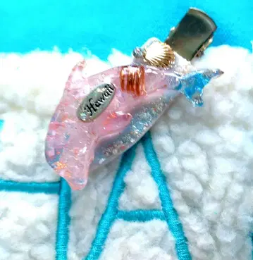 오르가나이트 돌고래 핑크 연애 성취 자신감 클립 핑크 돌고래 전자파 제거