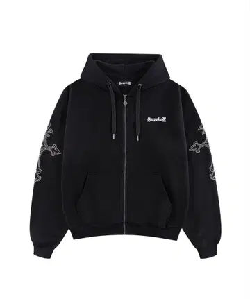 SUPPLIER 지퍼 후디 후드티