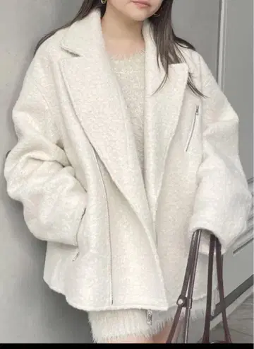 MURUA (무루아) 루프니들 라이더 자켓 코트 2024 AW