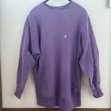 90s Champion 리버스 위브 XL 퍼플 madeinUSA