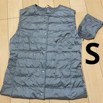UNIQLO 울트라 라이트 다운 베스트 그레이 S