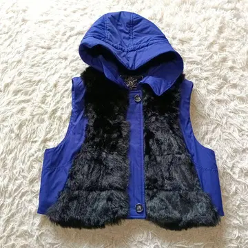이타리야 이탈리아 충전솜 베스트 인조 모피 11