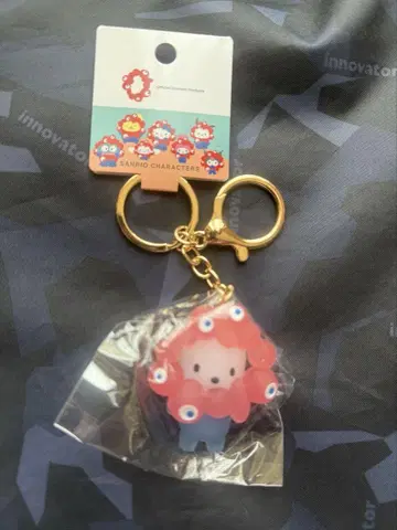 오사카 엑스포 먁먁 산리오 변신 키링 클리어 포차코