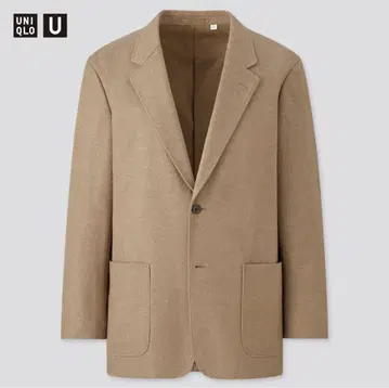 새상품 택 포함 UNIQLO U 저지 테일러드 자켓 L