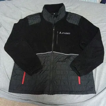 FUSO 플리스 자켓 블랙