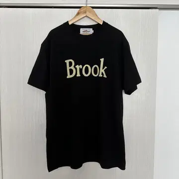Unprocessed Brook Logo Tee black L 사이즈