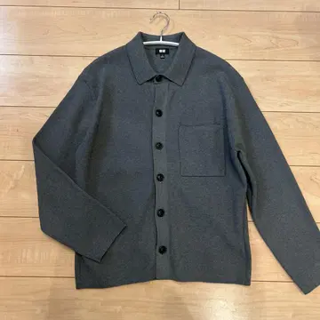 UNIQLO 밀라노 리브 셔츠 가디건 S